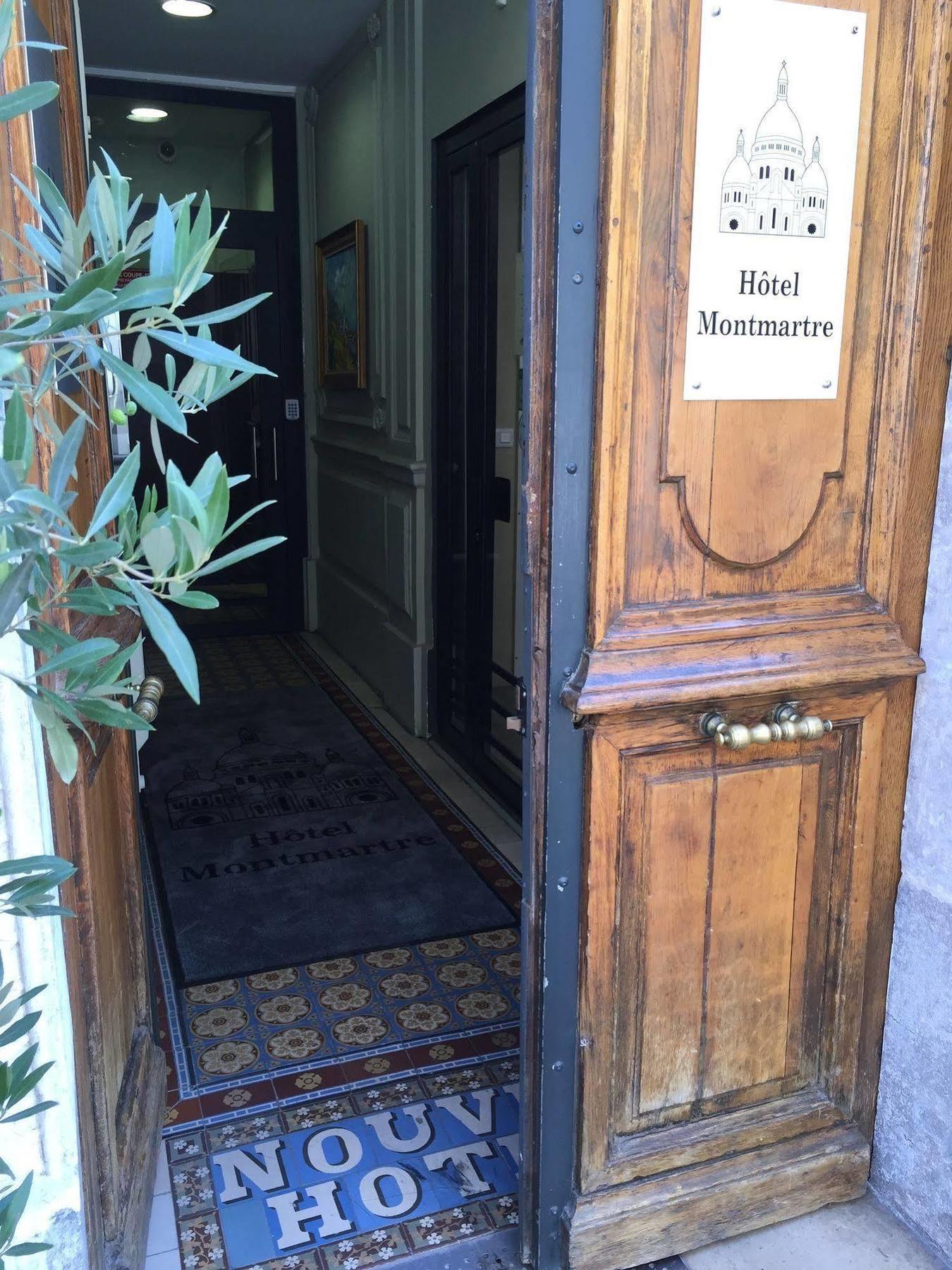 Hôtel Montmartre Parijs Buitenkant foto